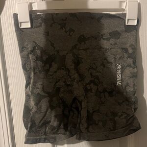 Gymshark Green Camouflage Shorts